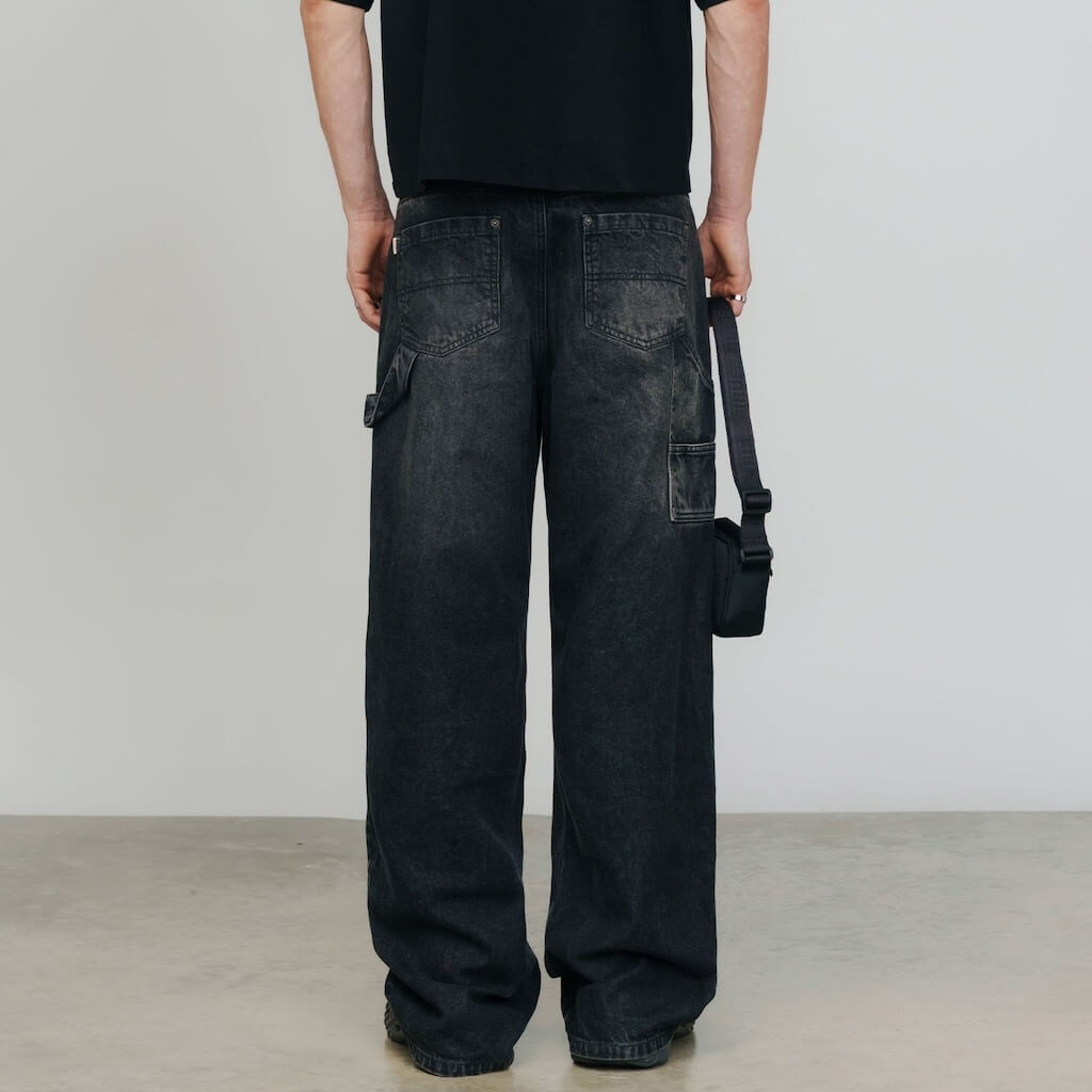 TRUE PRELUDE PRELUDE CARPENTER JEANS NEGROS