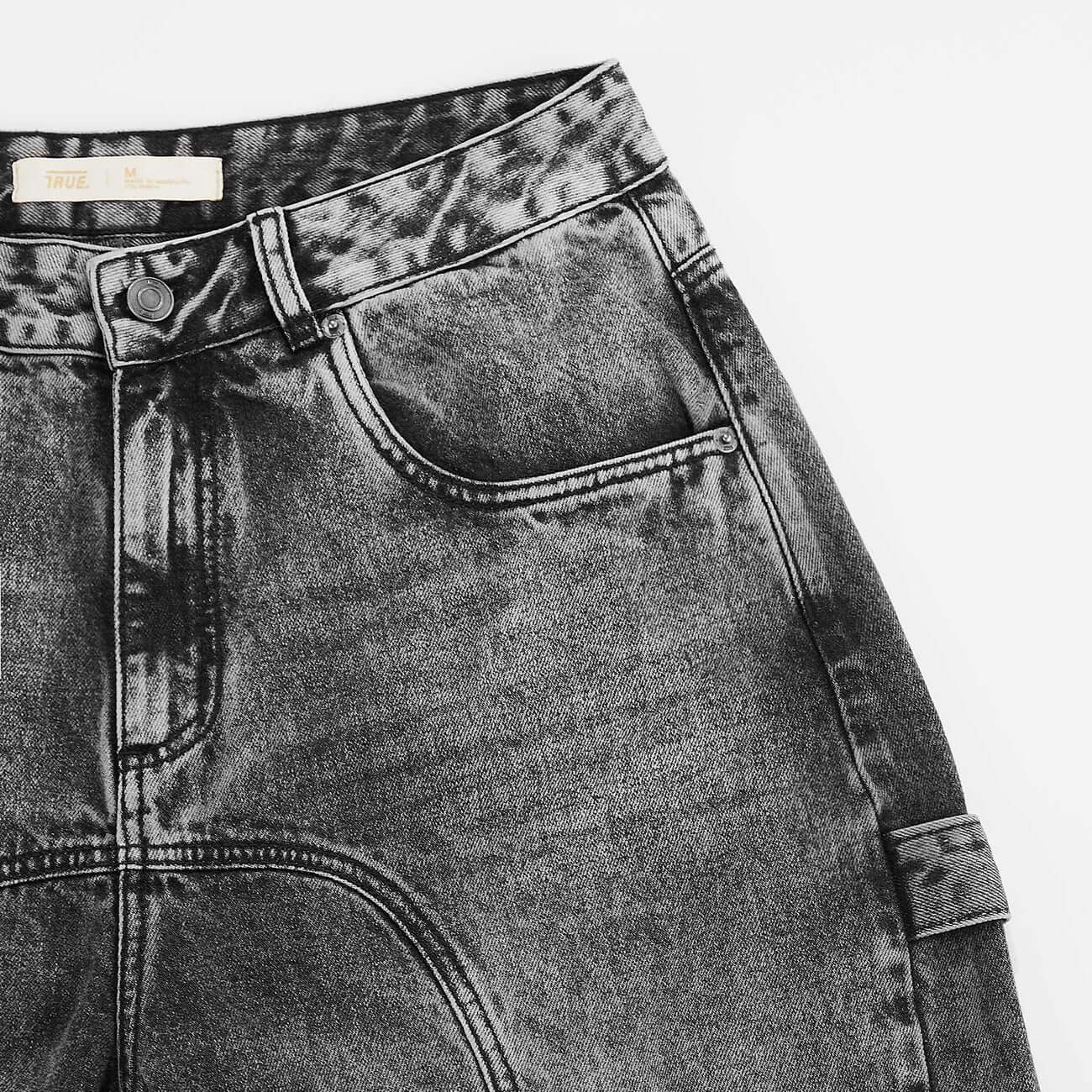 TRUE PRELUDE PRELUDE CARPENTER JEANS NEGROS
