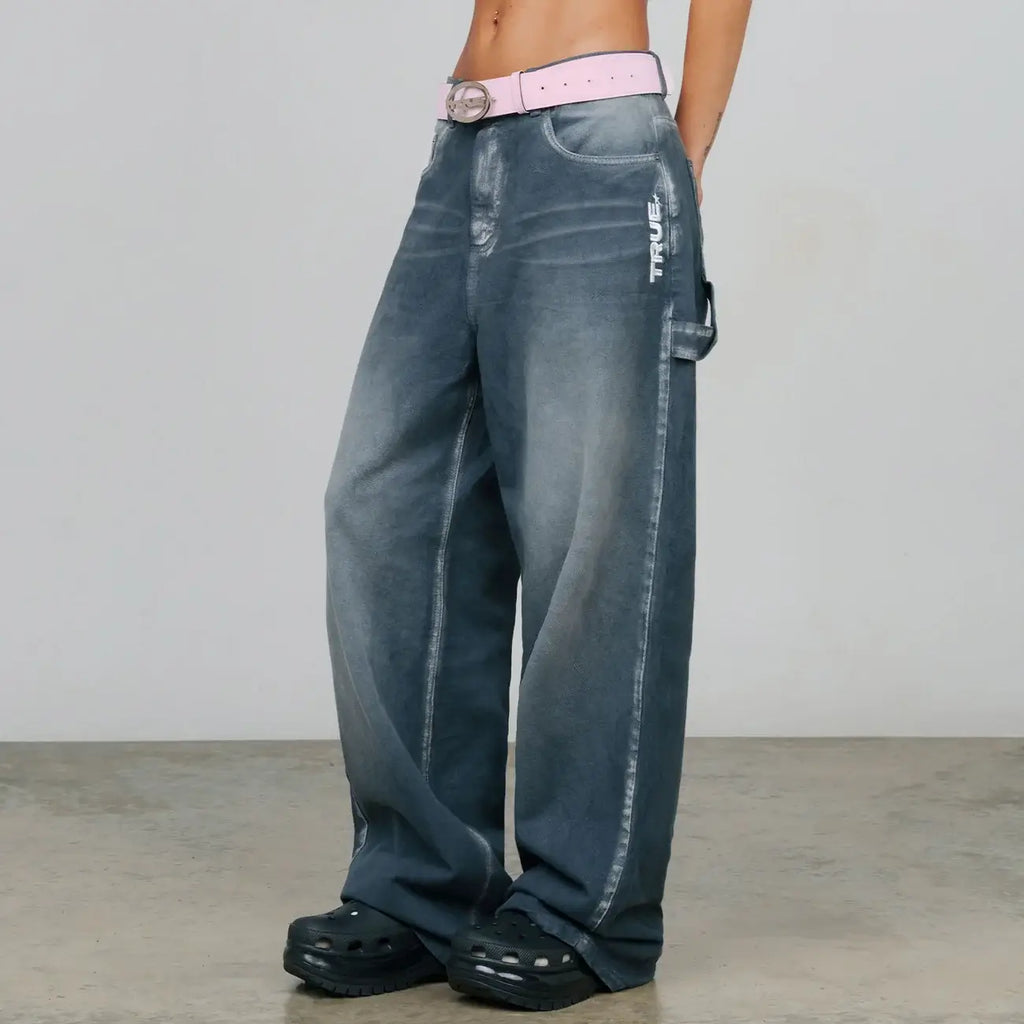 TRUE RACING JEANS CARPINTEROS GRISES