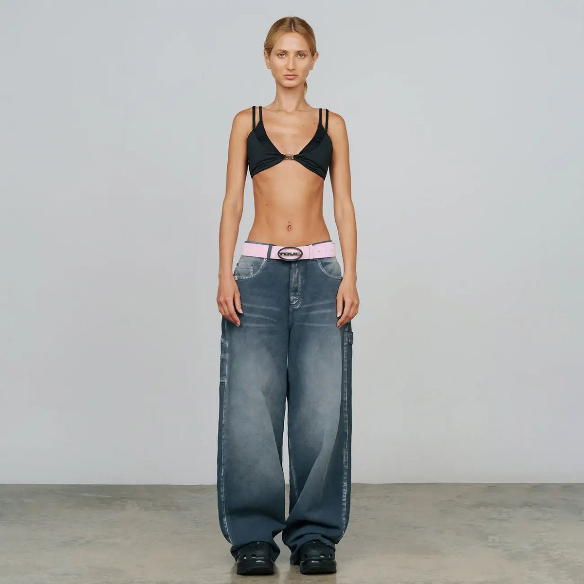 TRUE RACING JEANS CARPINTEROS GRISES