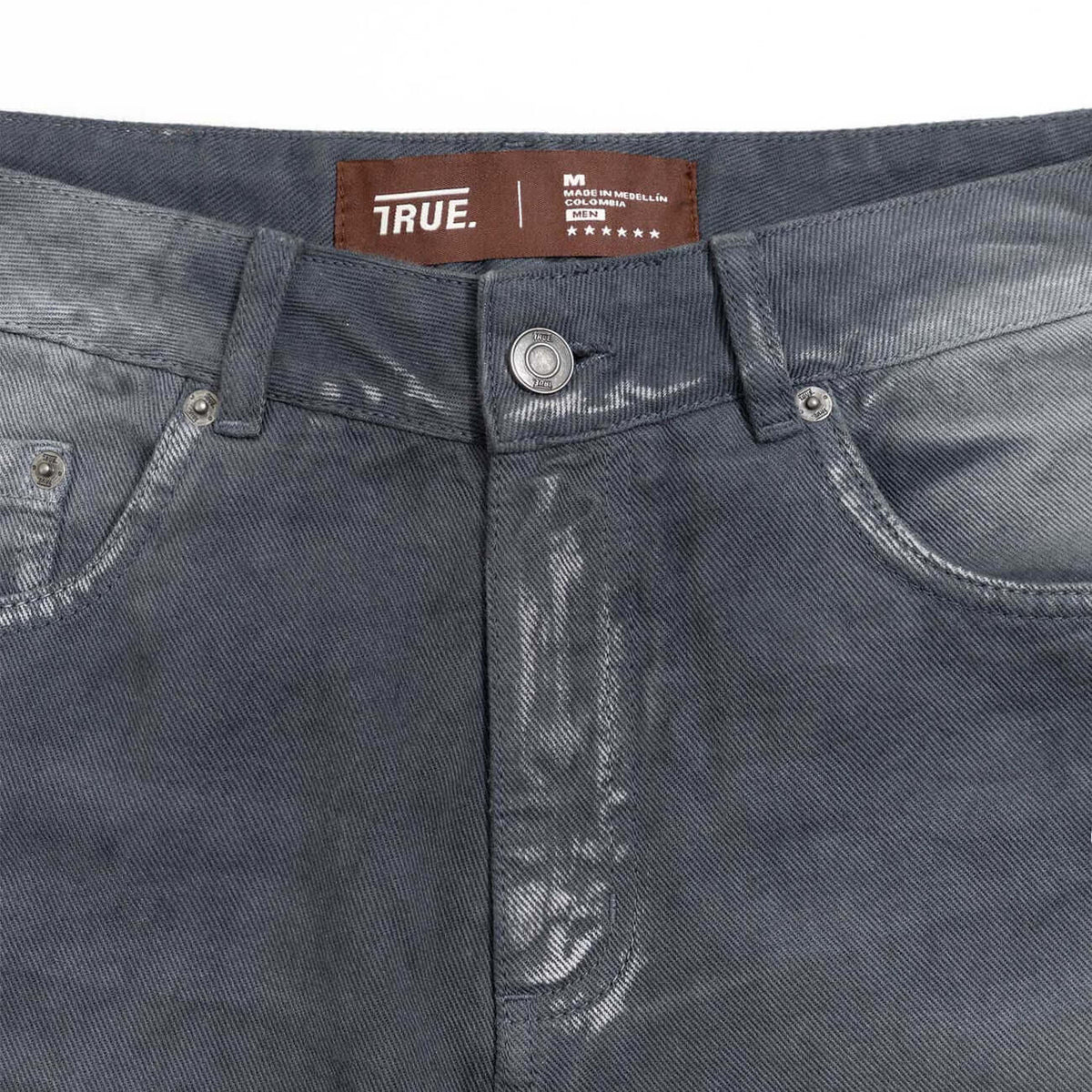 TRUE RACING JEANS CARPINTEROS GRISES