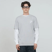 TRUE PRELUDE SHADOW CAMISETA OVERSIZED GRIS LAVADO