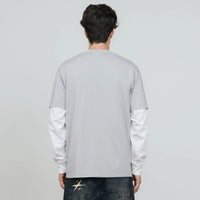 TRUE PRELUDE SHADOW CAMISETA OVERSIZED GRIS LAVADO