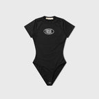 TRUE SHORT SLEEVE CREWNECK BODYSUIT BODYS NEGRO