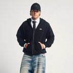TRUE SIGNATURE ZIPPER HOODIE BUZOS NEGRO