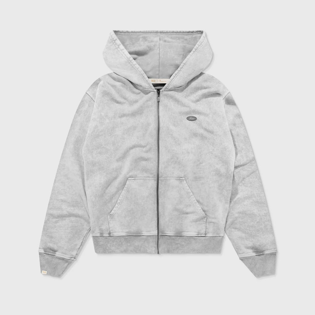 TRUE SIGNATURE ZIPPER HOODIE BUZOS GRIS
