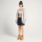 TRUE SIGNATURE ZIPPER HOODIE BUZOS GRIS