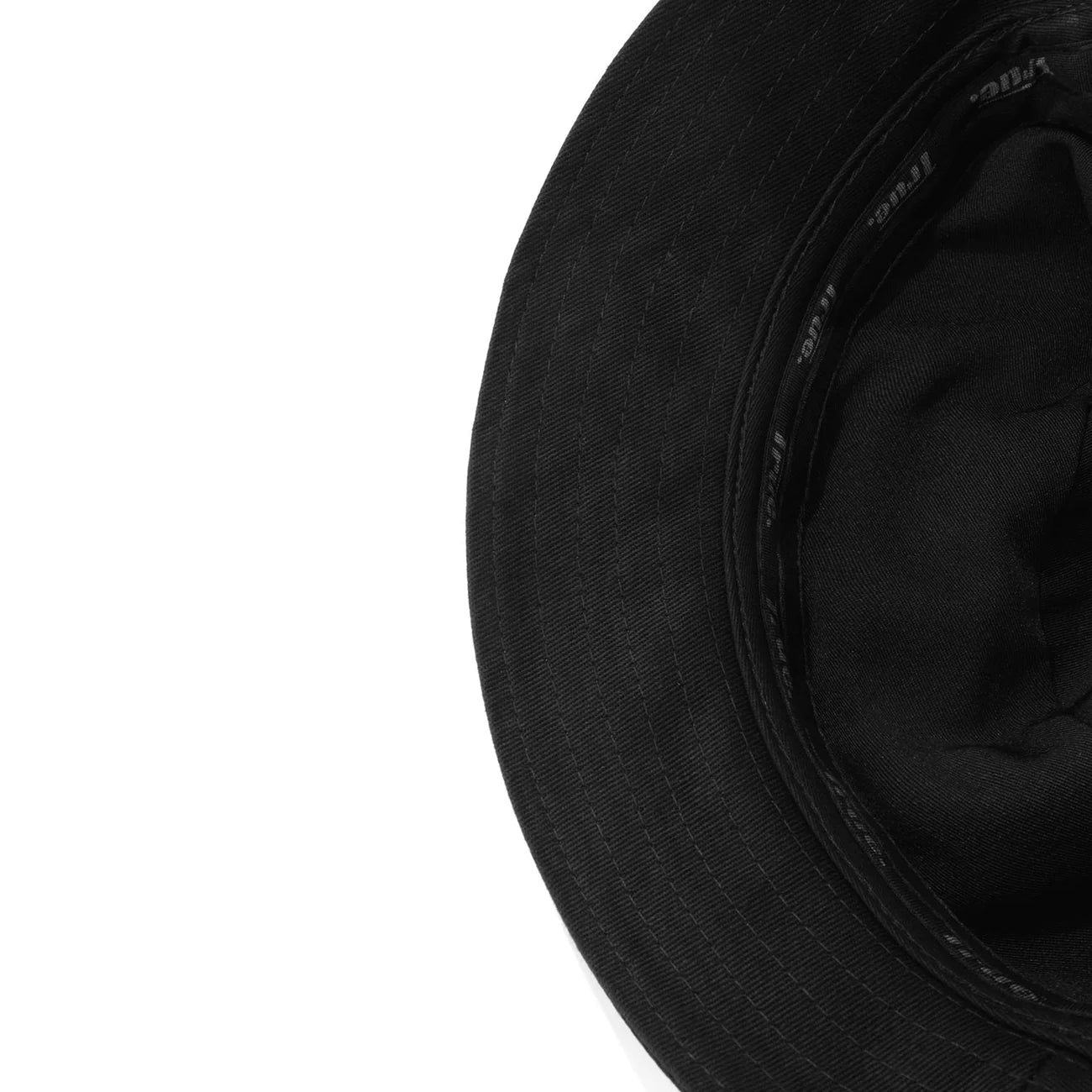 TRUE TRUE SIGNATURE BUCKET HAT GORRO NEGRO