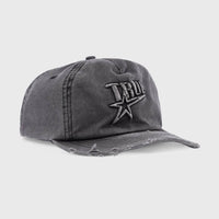 TRUE TOO BRIGHT TO MISS STAR WASHED GORRA GOLFER AJUSTABLE NEGRA