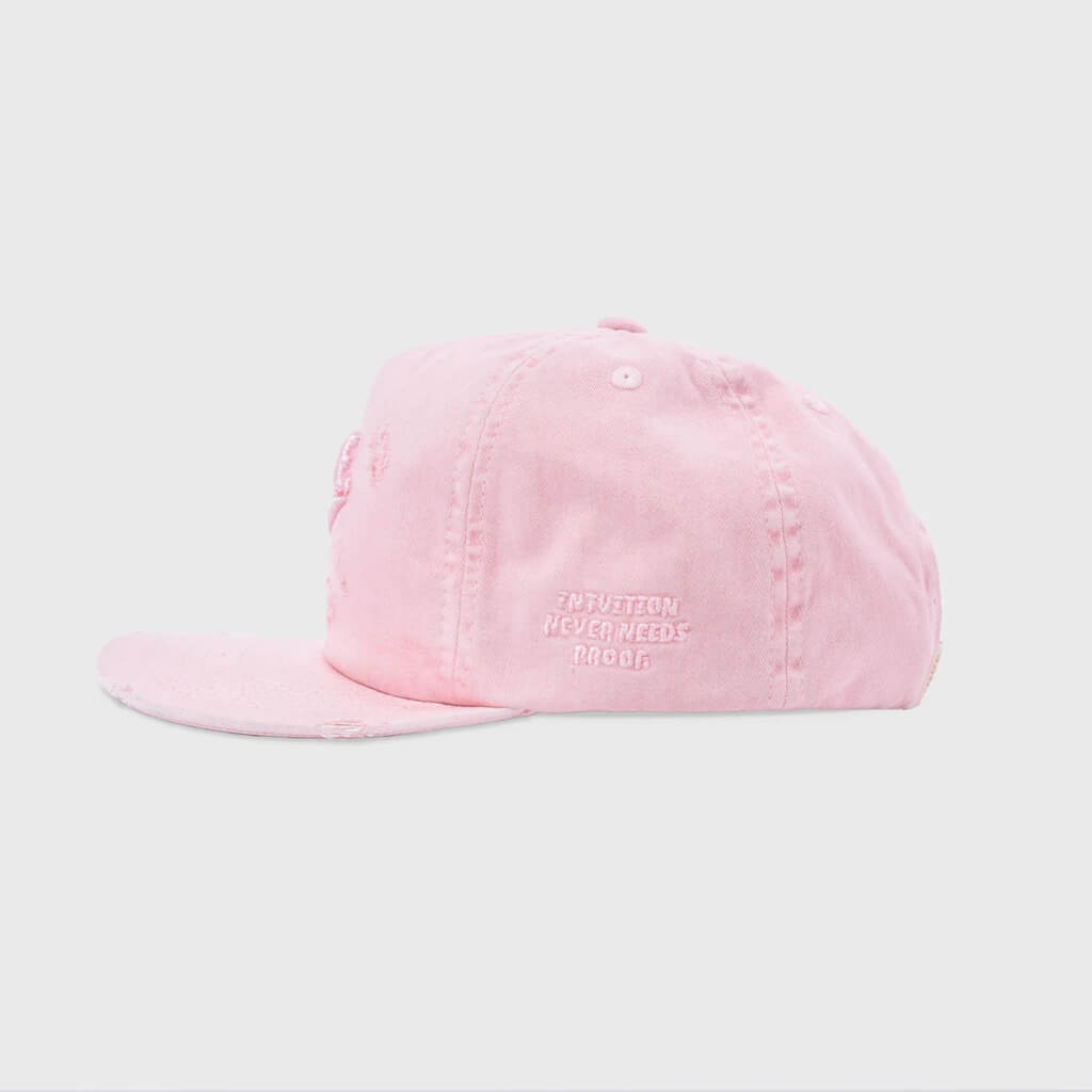 TRUE TOO BRIGHT TO MISS STAR WASHED GORRA GOLFER AJUSTABLE ROSADA