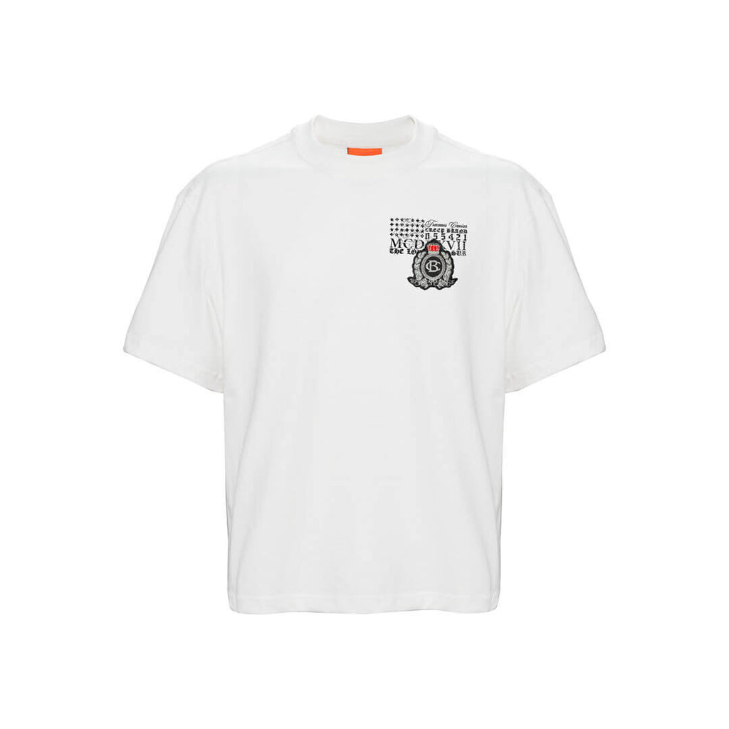 CREEP BRAND CAMISETA OVERSIZE AMERICAN CAVIAR BLANCA