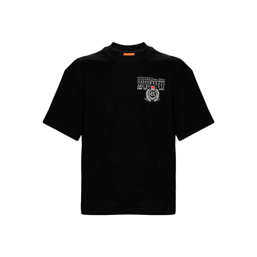 CREEP BRAND CAMISETA OVERSIZE AMERICAN CAVIAR NEGRA