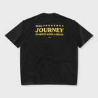 TRUE THE JOURNEY OVERSIZED T-SHIRT CAMISETA NEGRA