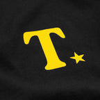 TRUE THE JOURNEY OVERSIZED T-SHIRT CAMISETA NEGRA