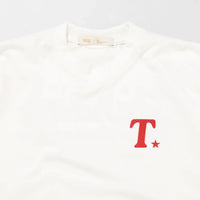 TRUE THE JOURNEY OVERSIZED T-SHIRT CAMISETA BEIGE