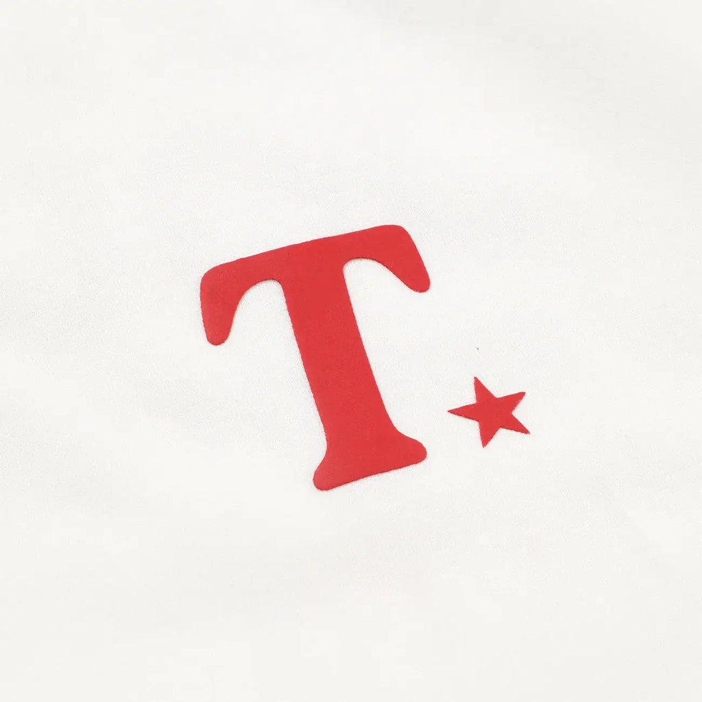 TRUE THE JOURNEY OVERSIZED T-SHIRT CAMISETA BEIGE