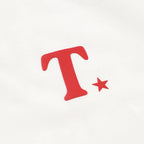 TRUE THE JOURNEY OVERSIZED T-SHIRT CAMISETA BEIGE