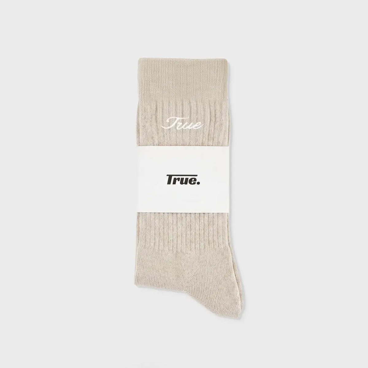 TRUE RIBBED MEDIAS CAFES