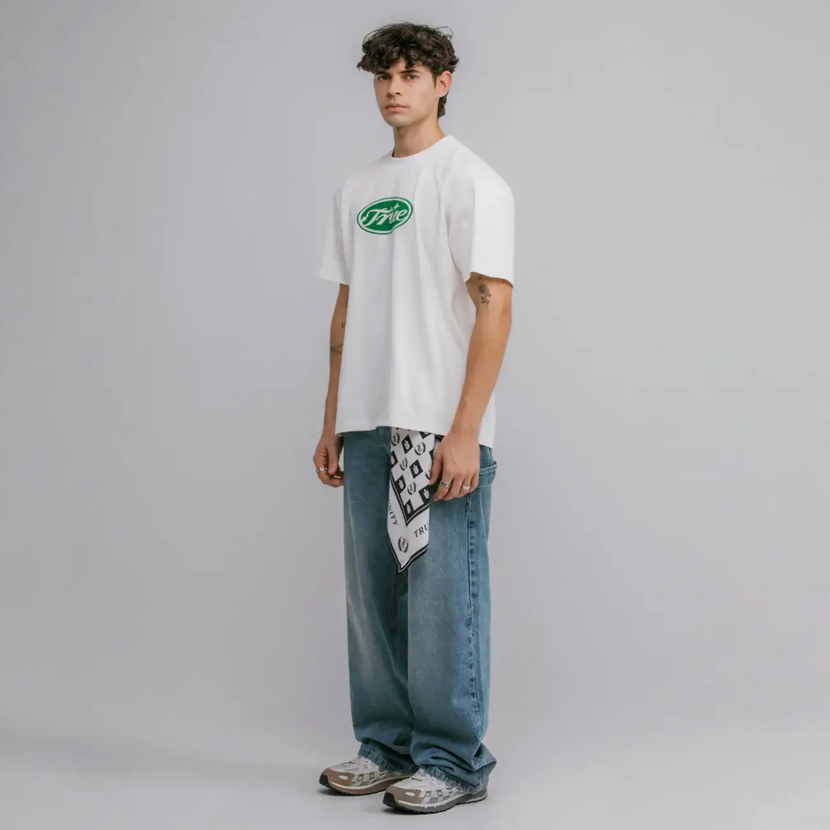 TRUE STAMP CAMISETA BLANCA