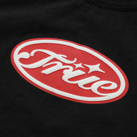TRUE TRUE STAMP SLIM TEE CAMISETA NEGRA