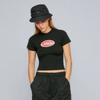 TRUE TRUE STAMP SLIM TEE CAMISETA NEGRA
