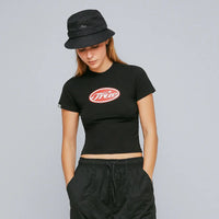 TRUE TRUE STAMP SLIM TEE CAMISETA NEGRA