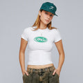 TRUE TRUE STAMP SLIM TEE CAMISETA BLANCA