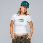 TRUE TRUE STAMP SLIM TEE CAMISETA BLANCA