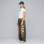 TRUE TRUE STAMP SLIM TEE CAMISETA BLANCA