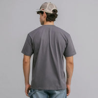 TRUE STAMP CAMISETA GRIS