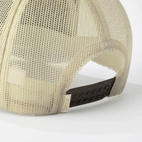 TRUE TRUE STAMP TRUCKER CAP GORRA AJUSTABLE CAMIONERA CAFE