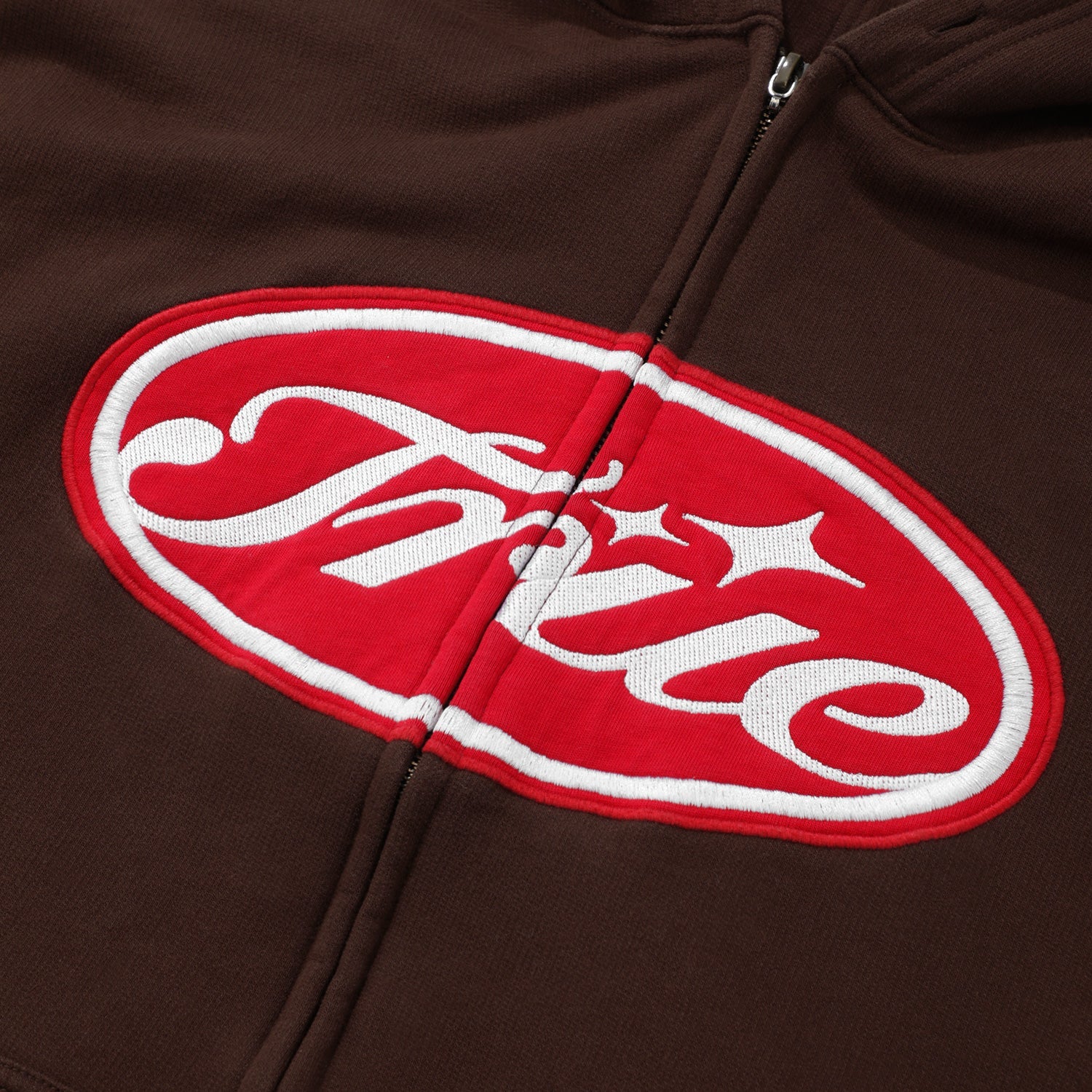 TRUE TRUE STAMP ZIPPER HOODIE BUZOS CAFE