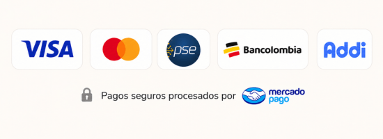 Medios de pago aceptados