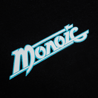 MONOIC RECORDS CAMISETA OVERSIZED RECORDS NEGRA