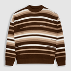 MONOIC RECORDS SACO TEJIDO CAFE / CREMA / BEIGE