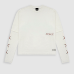 MONOIC RECORDS CAMISETA DOBLRE MANGA STARS BLANCA
