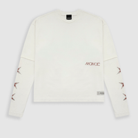 MONOIC RECORDS CAMISETA DOBLRE MANGA STARS BLANCA