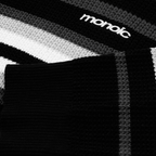 MONOIC RECORDS SACO TEJIDO NEGRO / CREMA / GRIS