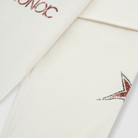 MONOIC RECORDS CAMISETA DOBLRE MANGA STARS BLANCA