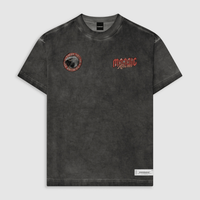 MONOIC RECORDS CAMISETA OVERSIZED MONOIC EAGLE GRIS DESGASTADO