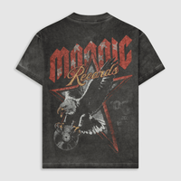 MONOIC RECORDS CAMISETA OVERSIZED MONOIC EAGLE GRIS DESGASTADO
