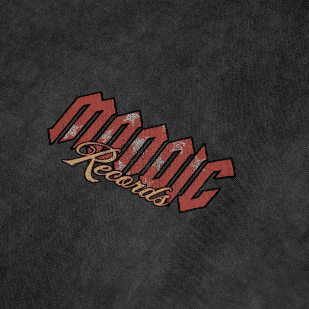 MONOIC RECORDS CAMISETA OVERSIZED MONOIC EAGLE GRIS DESGASTADO