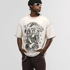 MONOIC RECORDS CAMISETA BOXY FIT WE'RE FUCKING ARTISTS – Off White