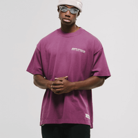 MONOIC RECORDS CAMISETA OVERSIZED BUILT FOR THE WORLD VINOTINTO