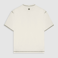 MONOIC RECORDS CAMISETA BOXY FIT DESIGN COLLECTIVE BLANCA