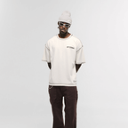 MONOIC RECORDS CAMISETA BOXY FIT DESIGN COLLECTIVE BLANCA