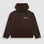 MONOIC RECORDS HOODIE COMPASS CAFE DESGASTADO