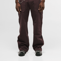 MONOIC RECORDS POCKET STRAIGHT JEANS VINOTINTO