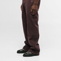 MONOIC RECORDS POCKET STRAIGHT JEANS VINOTINTO