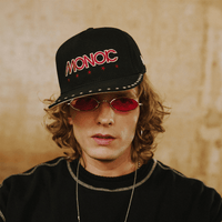 MONOIC RECORDS ROCKSTAR GORRA AJUSTABLE NEGRA